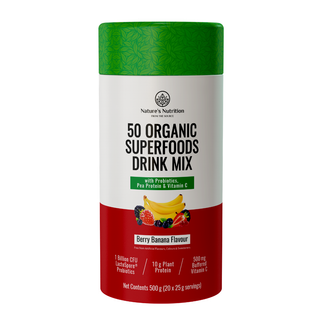 50 Organic Superfoods Drink Mix